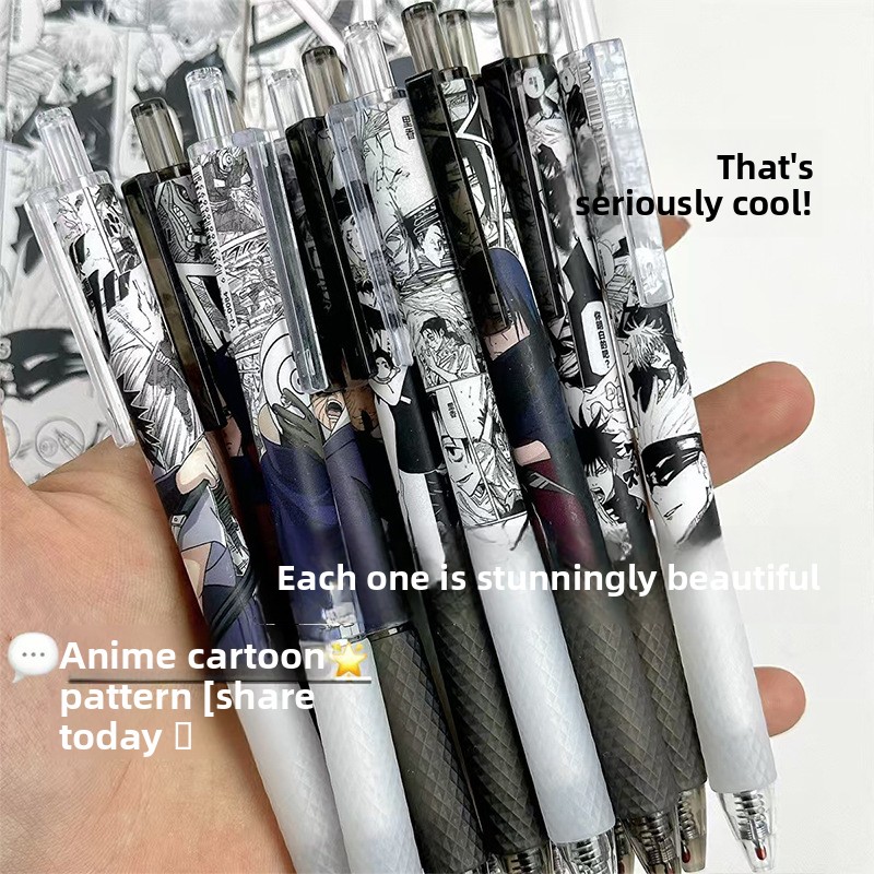 アニメナルトゲルペン可愛い漫画キャラクタープリント速乾性イン - Wellness X のレビューと価格