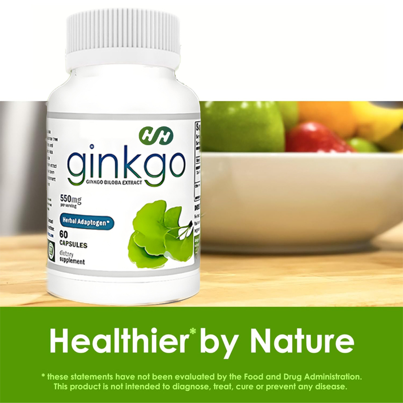 栄養豊富なイチョウ葉エキス550mgサプリメント 認知機能と - Ginkgo Biloba Extract のレビューと価格
