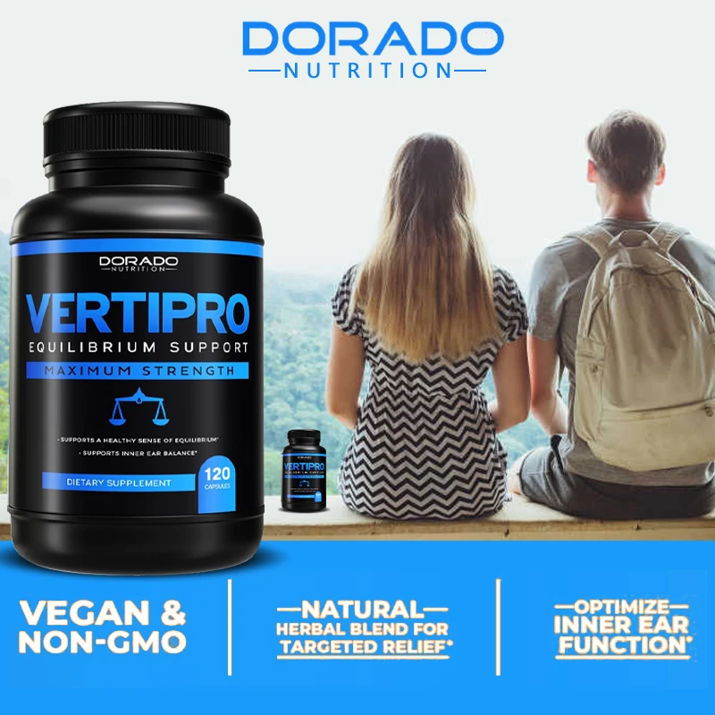 Vertigo Reliefカプセルをサポートする内の耳のバ - Ginkgo Biloba Extract のレビューと価格