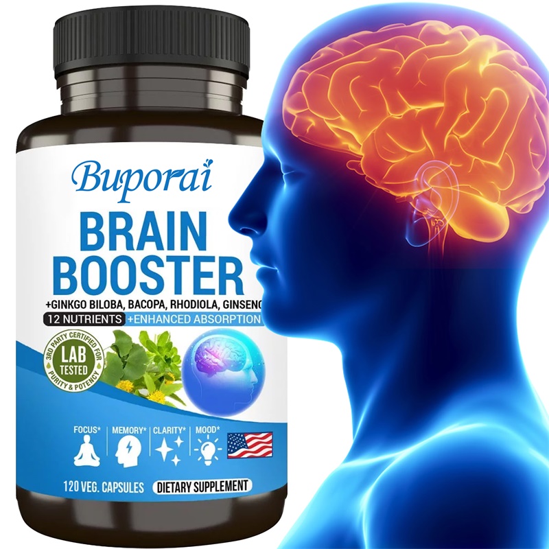 脳機能向上サプリメント - 記憶力、脳の曇りを軽減、集中力、 - Ginkgo Biloba Extract のレビューと価格