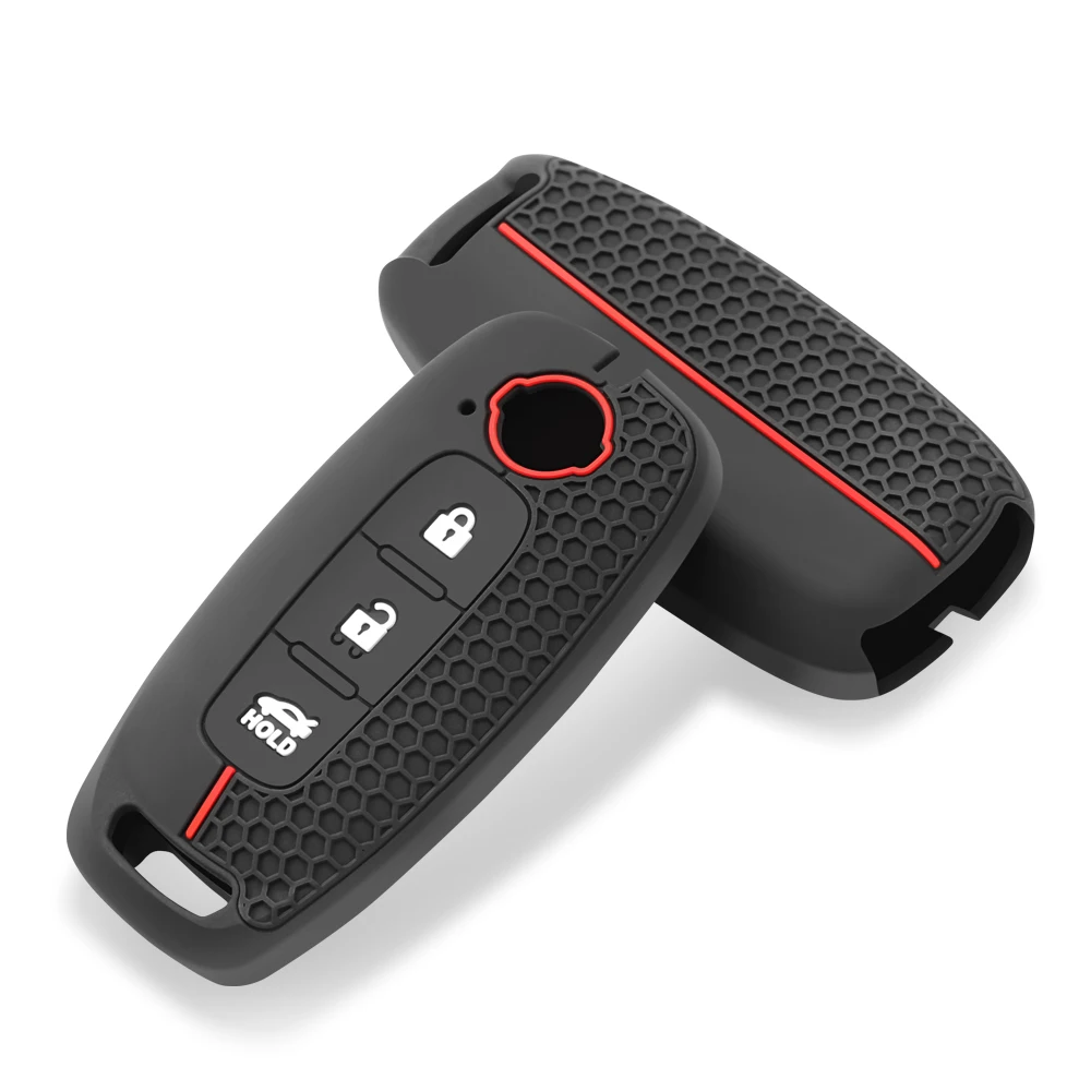 シリコーン車のキーケースホルダーキーカバーアクセサリー日産エ - Wellness X のレビューと価格
